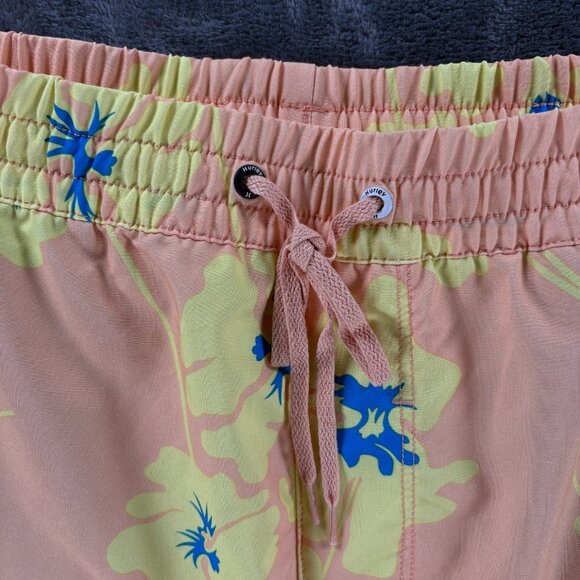 Hurley Cannonball Volley Shorts Men XL Tie Dye Floral 17" Hawaii Swim Trunks NWT - Picture 3 of 11